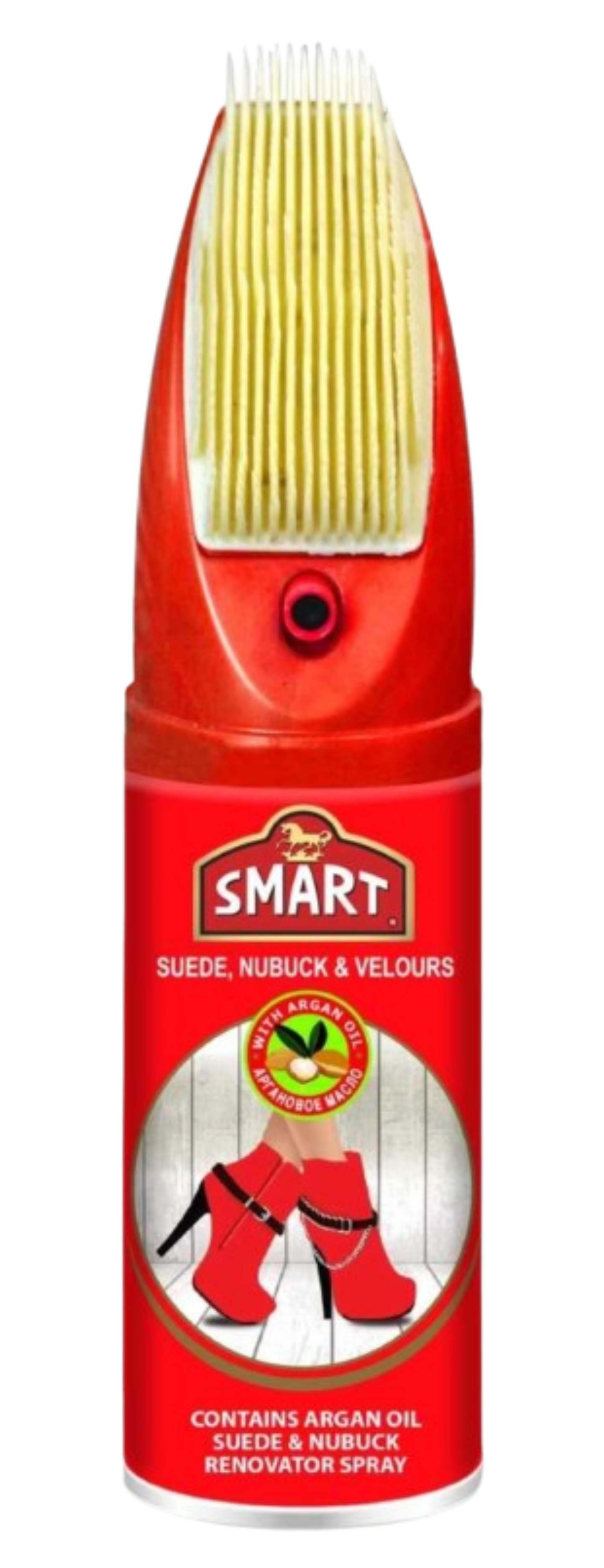 Спрей для взуття Smart 1769 для замші та нубуку, червоний 100 мл (8697422822123)