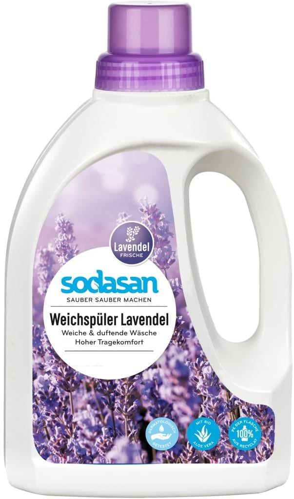 Ополаскиватель для белья Sodasan Fabric Softener Лаванда 0.75 л (4019886016131)