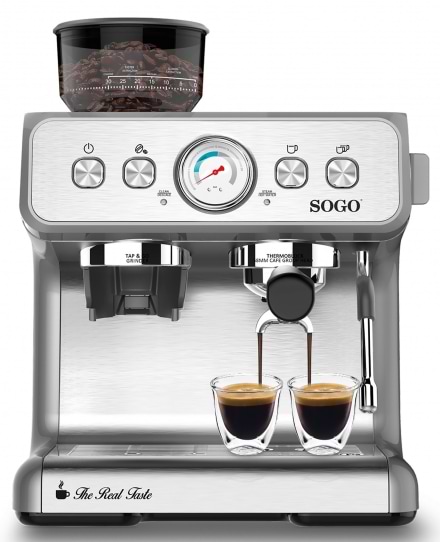 Купити Кавоварка ріжкова Sogo SS-5690 - Фото 1 Кавоварка ріжкова Sogo SS-5690 - Фото 1