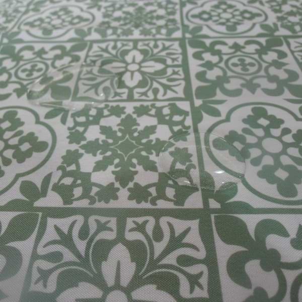 Фото - Скатертина прямокутна SOHO 140х180 см Mosaic Green (04-TC-00129-1)