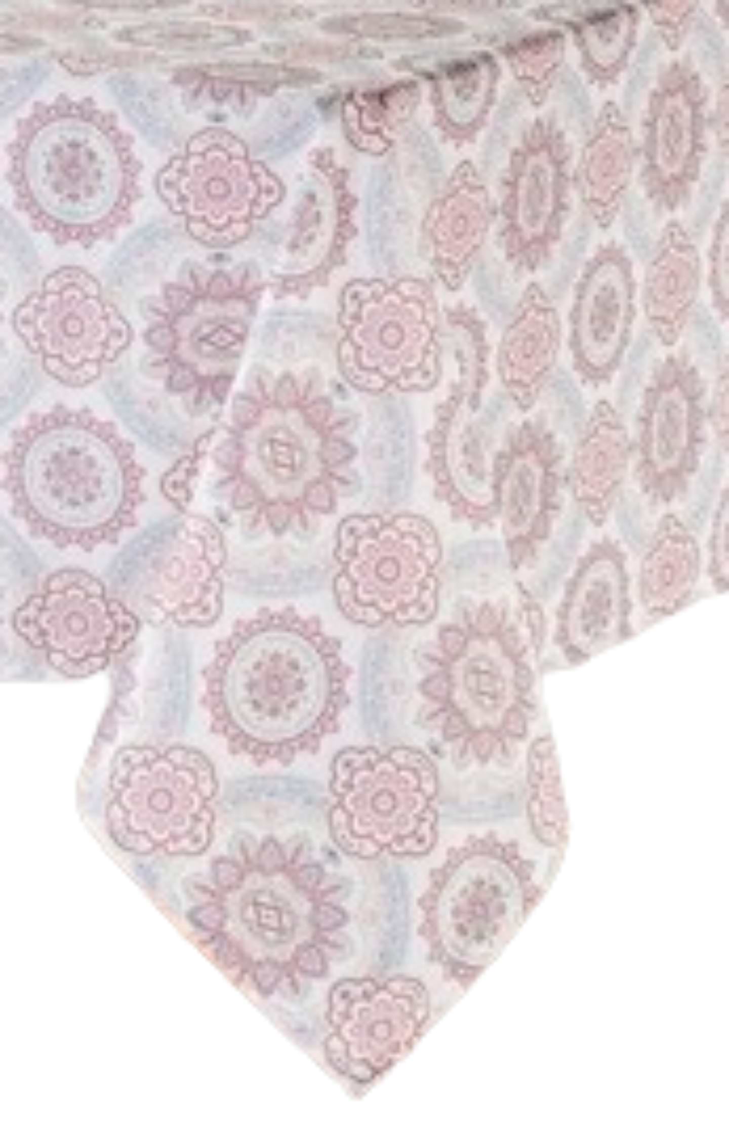 Скатертина прямокутна SOHO 140х180 см Ornament Rozy (04-TC-00747-1)