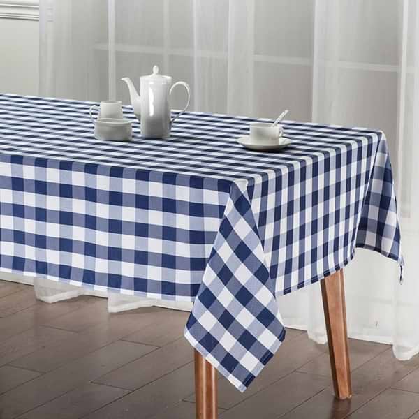 Фото - Скатерть прямоугольная SOHO 140х180 см Sell Blue (04-TC-00647-1)