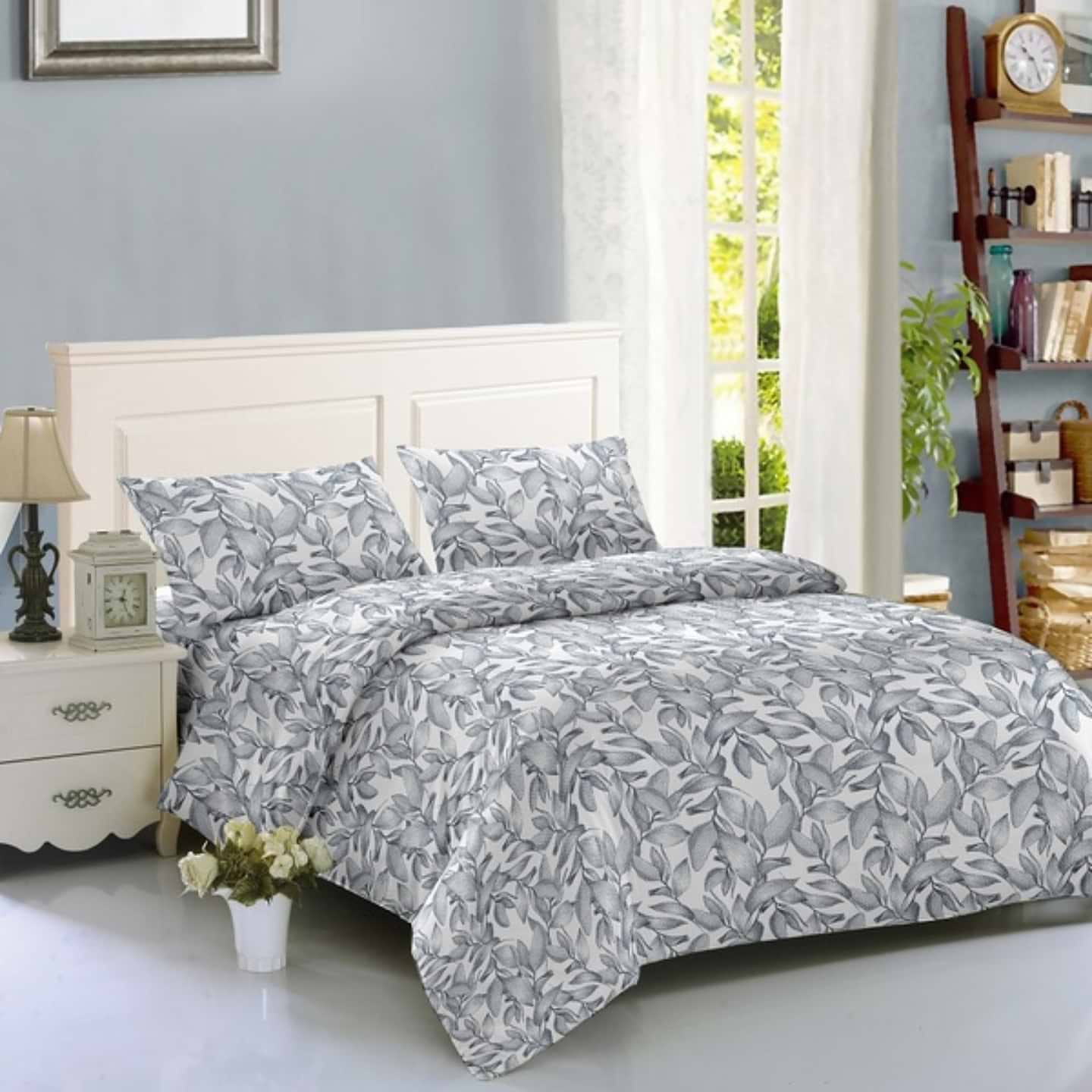 Комплект постільної білизни SOHO 180х220 Shades Silver (Y1216-3-3) - Фото 1