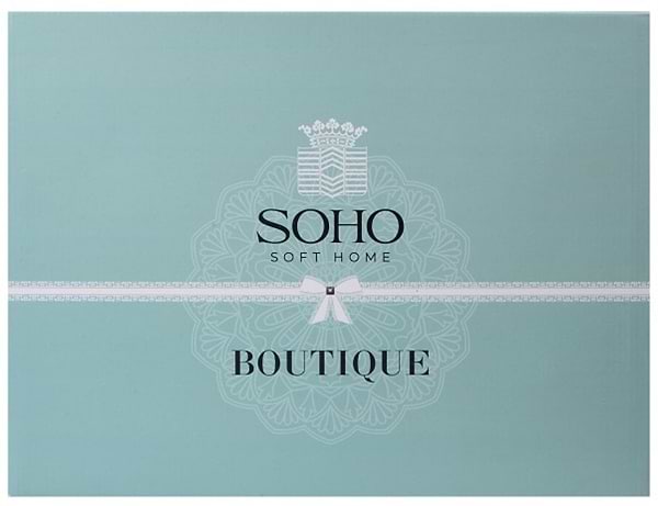 Фото - Комплект постільної білизни SOHO Boutique 200х230 Сircle Plum (A130088)