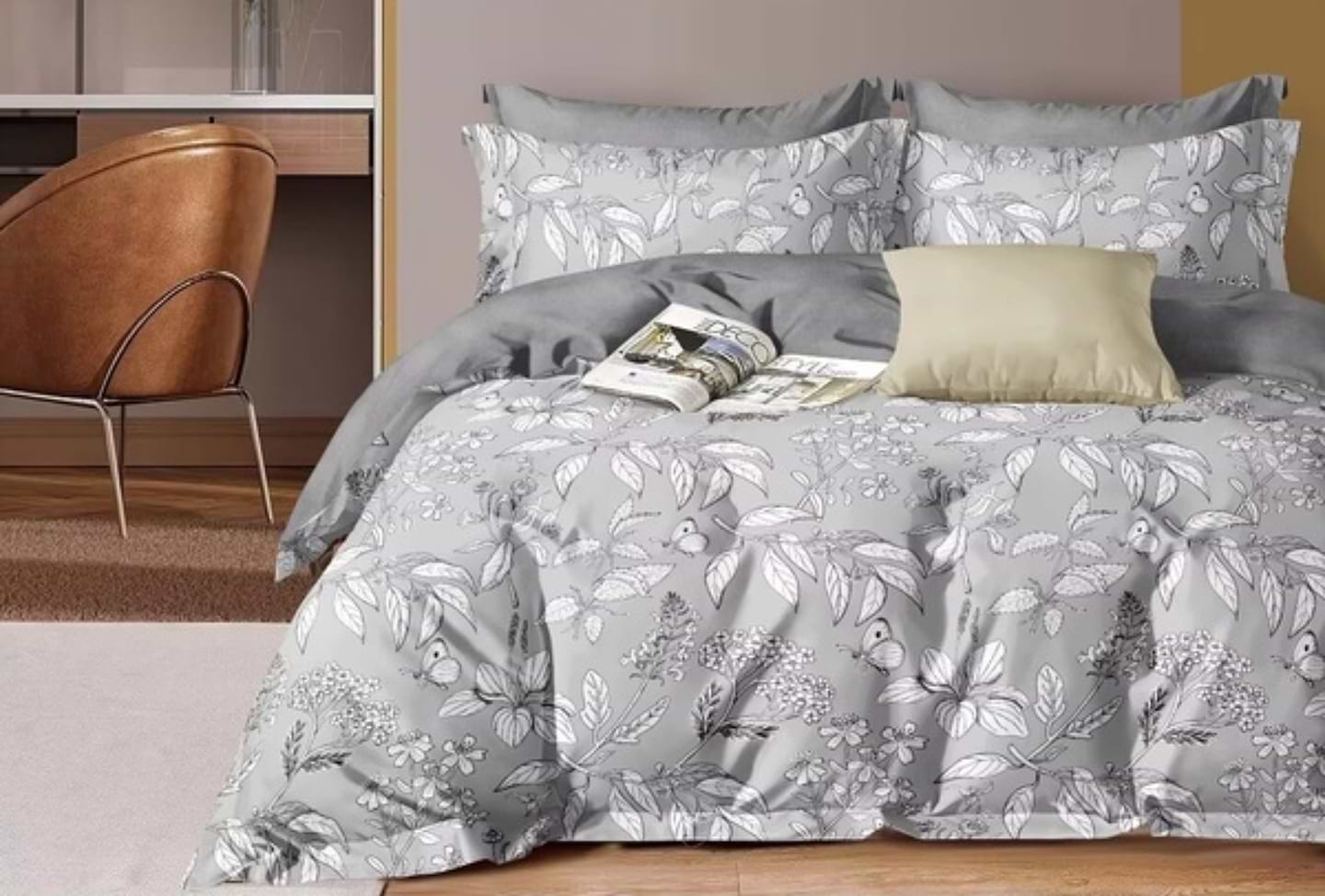 Комплект постільної білизни SOHO Lounge 200х230 Veneziana Grey (A130138) - Фото 1