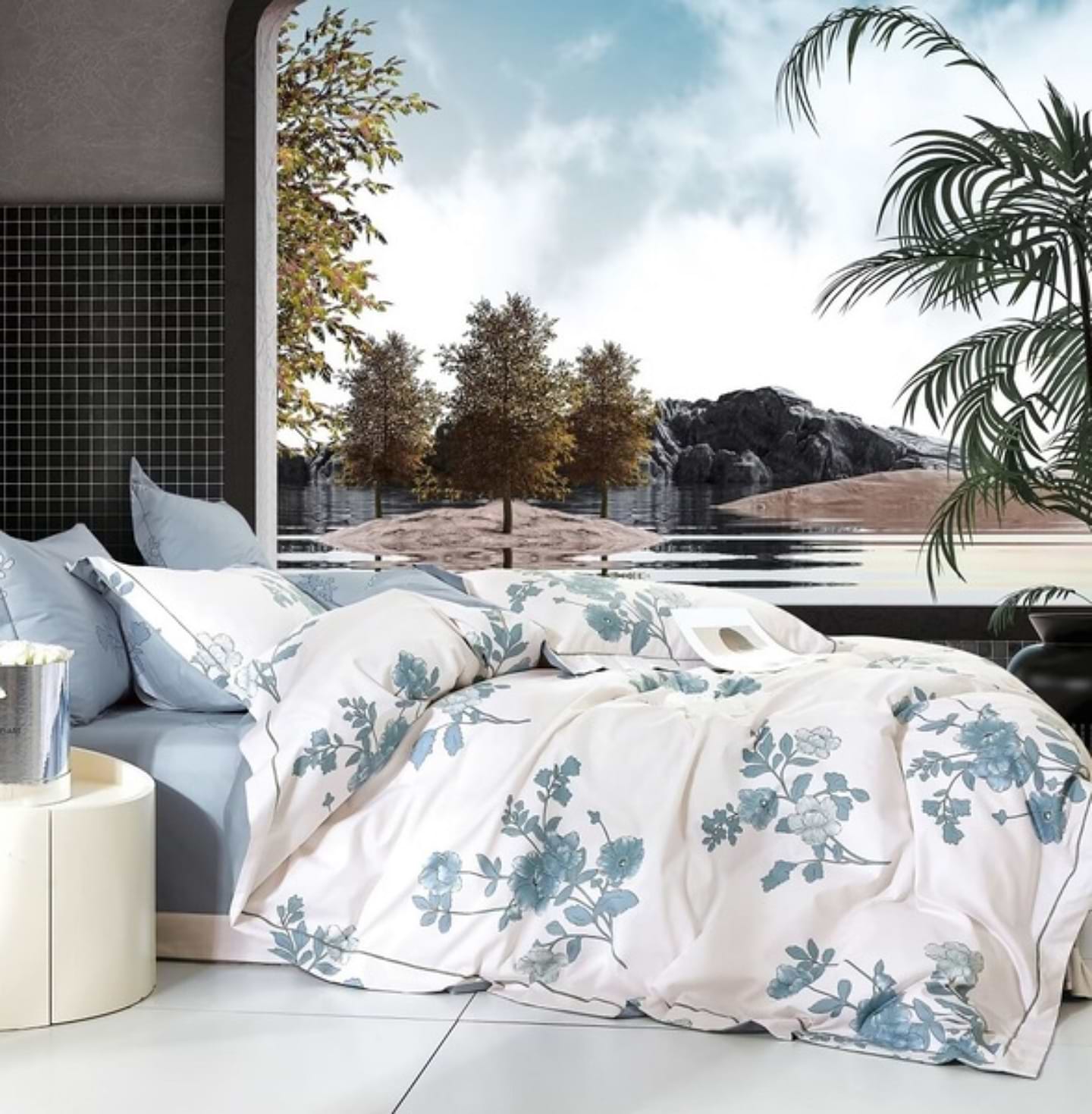 Комплект постільної білизни SOHO Studio 200х230 Flowers (A130048) - Фото 1