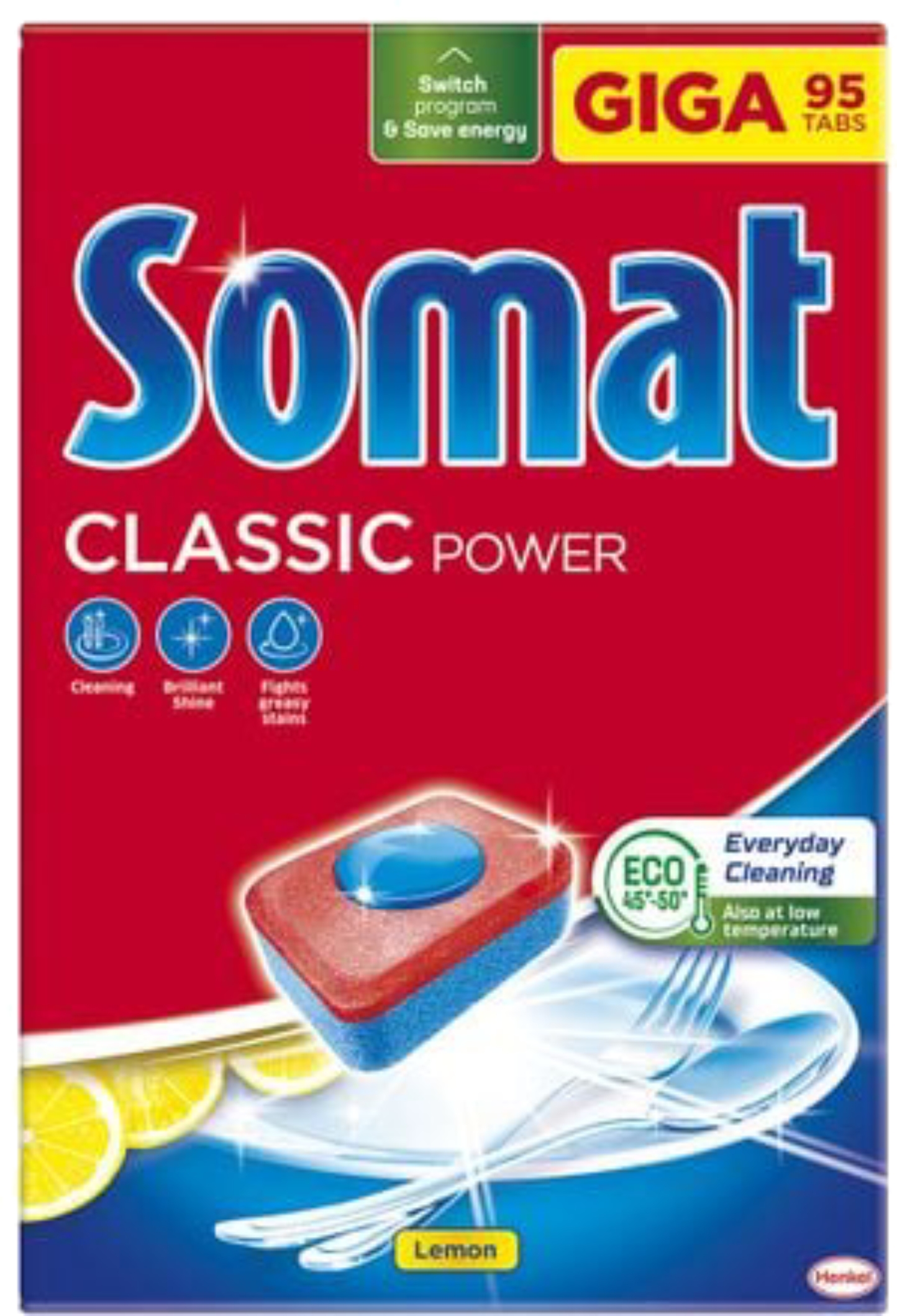 Таблетка для посудомийної машини Somat Classic 95 шт - Фото 1
