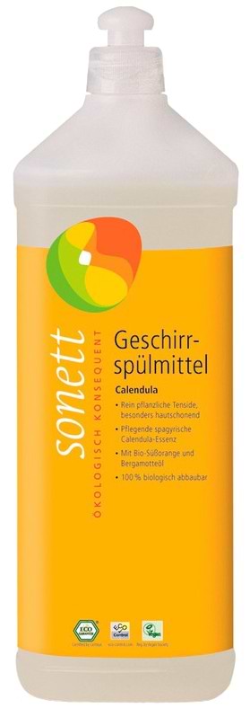 Фото - Средство для ручного мытья посуды Sonett Концентрат Календула 1 л (GB3065) Фото - Средство для ручного мытья посуды Sonett Концентрат Календула 1 л (GB3065)