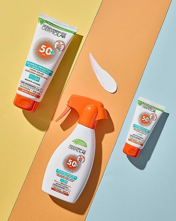 Фото - Средство для загара DERMOLAB крем для лица и шеи SPF 50+ для чувствительной и деликатной кожи 50 мл (8009518491876)