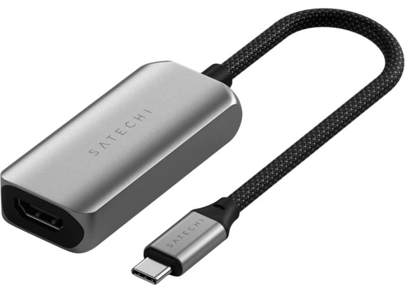 Фото - Переходник Satechi USB-C to HDMI 2.1 8K Adapter Space Gray (ST-AC8KHM)