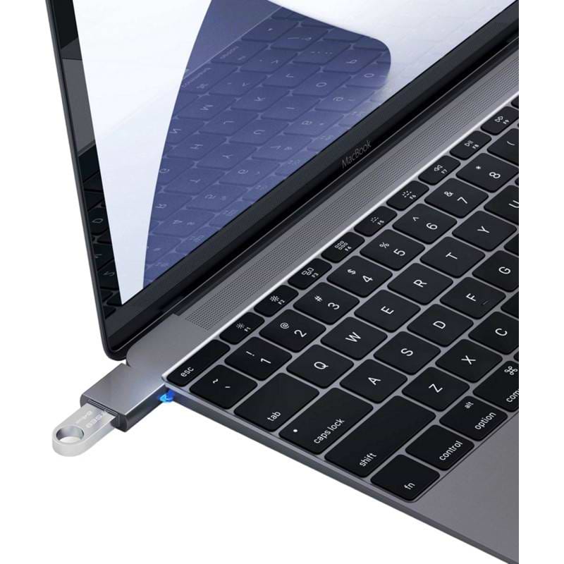 Фото - Переходник Satechi Type-C USB Adapter Space Gray (ST-TCUAM)