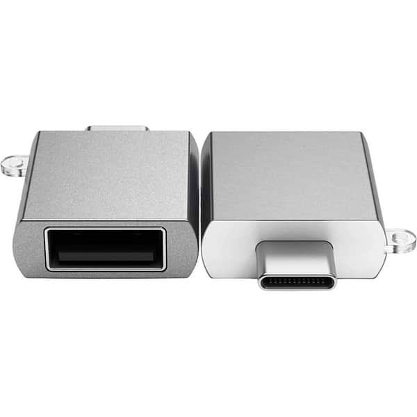 Фото - Переходник Satechi Type-C USB Adapter Space Gray (ST-TCUAM)