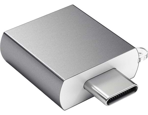 Фото - Переходник Satechi Type-C USB Adapter Space Gray (ST-TCUAM)