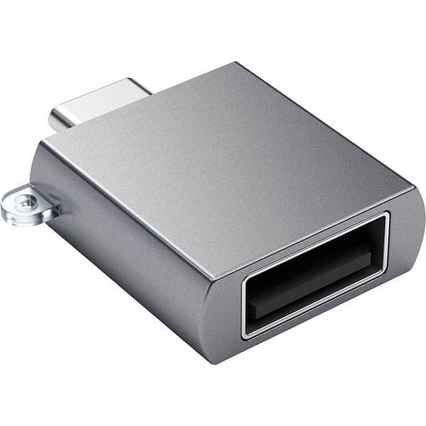 Фото - Переходник Satechi Type-C USB Adapter Space Gray (ST-TCUAM)
