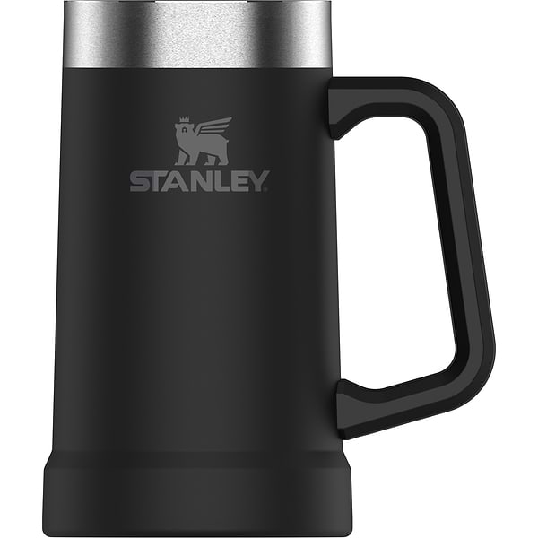 Фото - Термокружка Stanley пивна Adventure Stein Matte Black 0.7 л