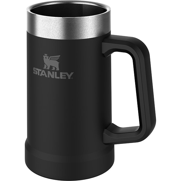 Фото - Термокружка Stanley пивна Adventure Stein Matte Black 0.7 л