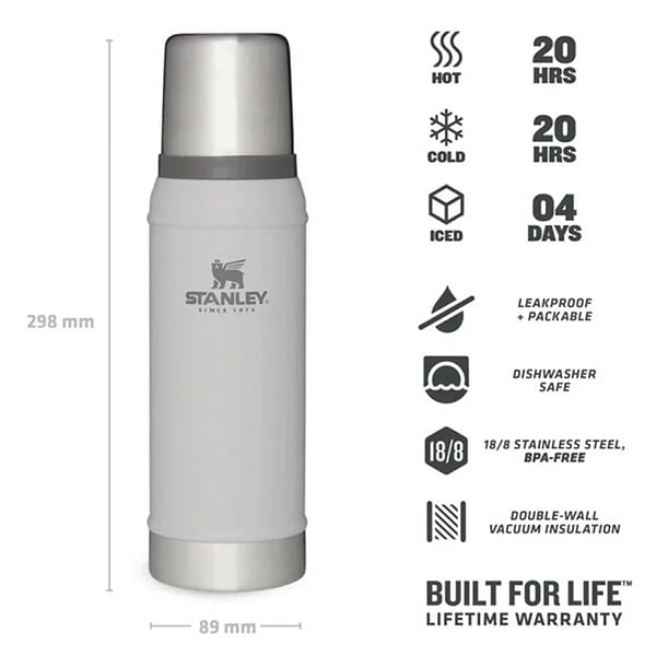 Фото - Термос Stanley Legendary Classic Ash 0,75 л