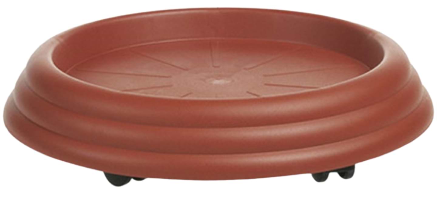 Подставка под вазон Stefanplast 81460 Gervaso передвижная 46 см светло-коричневая