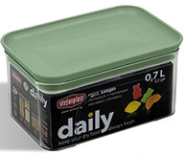 Фото - Емкость для хранения Stefanplast Daily 0,7 л (57401)