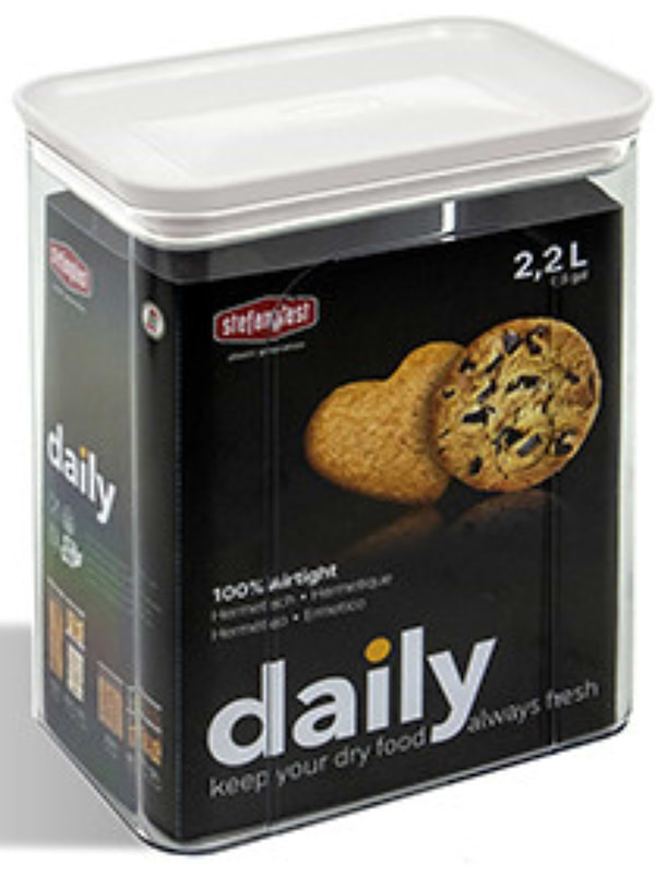 Фото - Емкость для хранения Stefanplast Daily 2.2 л (57502)