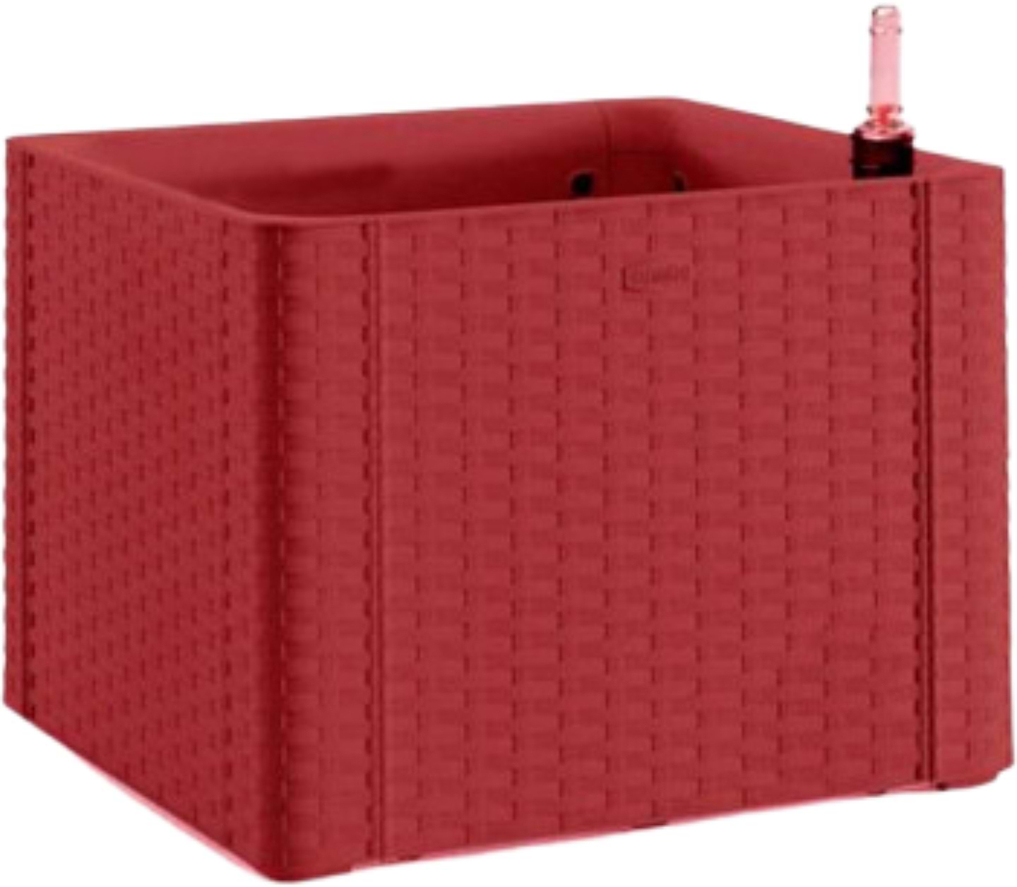 Вазон Stefanplast Deluxe красный 43х43х33 см 75708