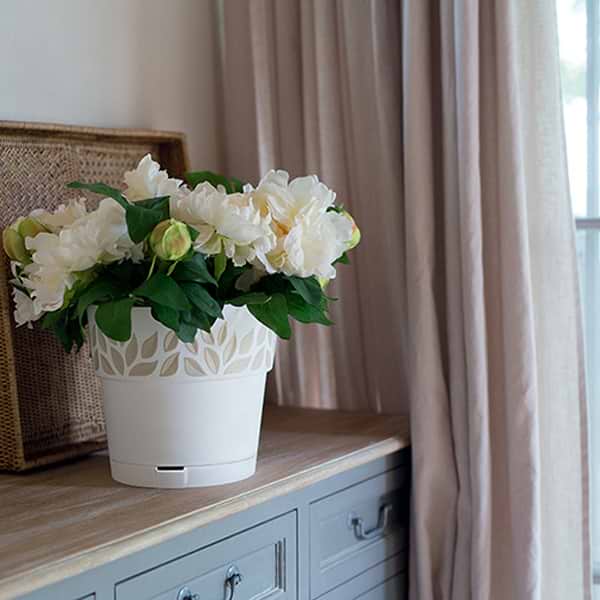 Фото - Вазон Stefanplast OPERA Cloe 25 см капучино/ваниль 94125