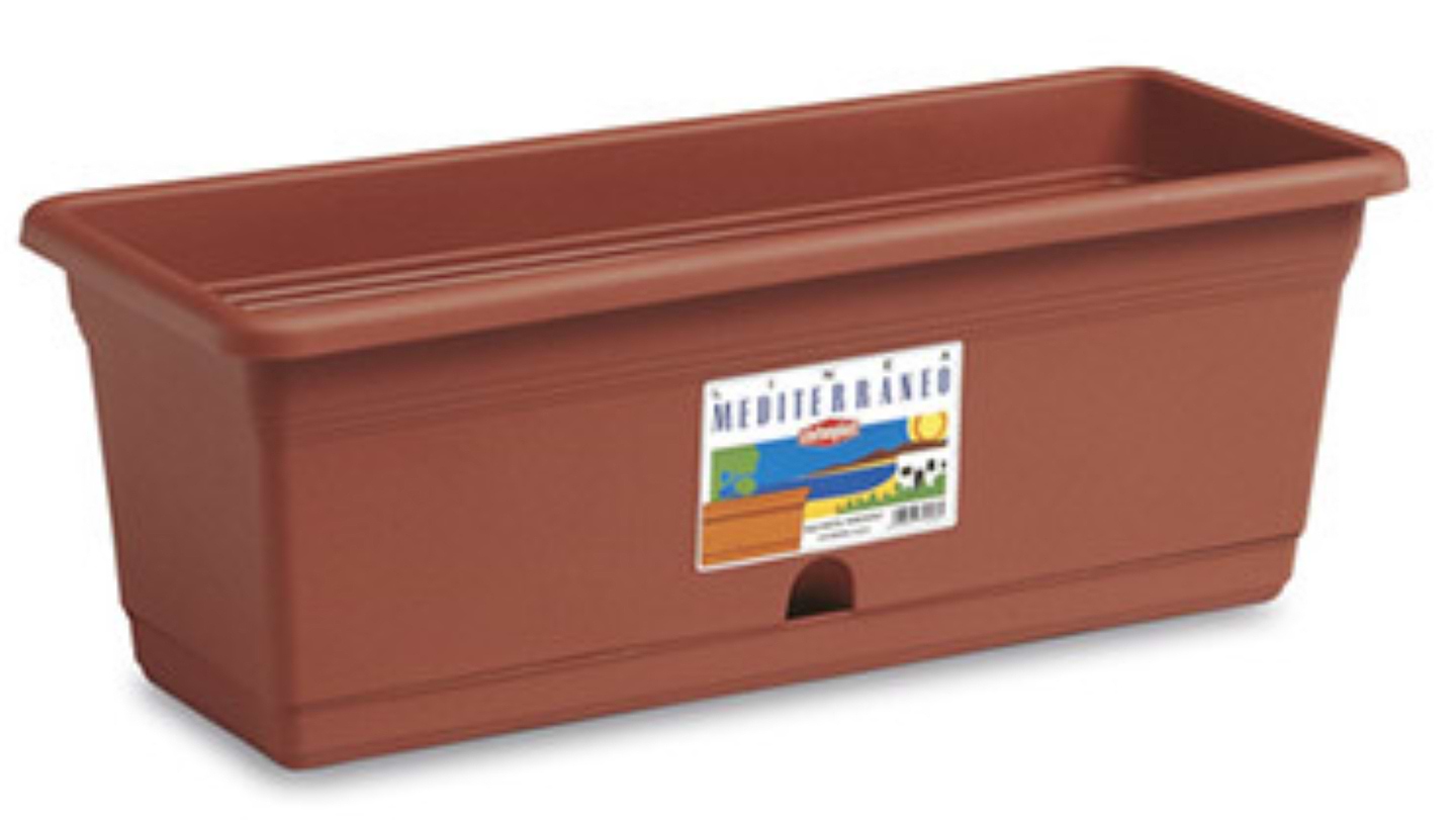 Вазон Stefanplast Portofino 40x20x18 см 79948