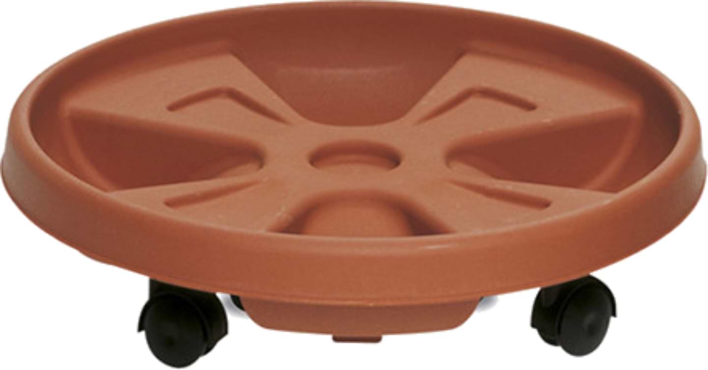 Подставка под вазон Stefanplast Roller 35 см светло-коричневый 11350