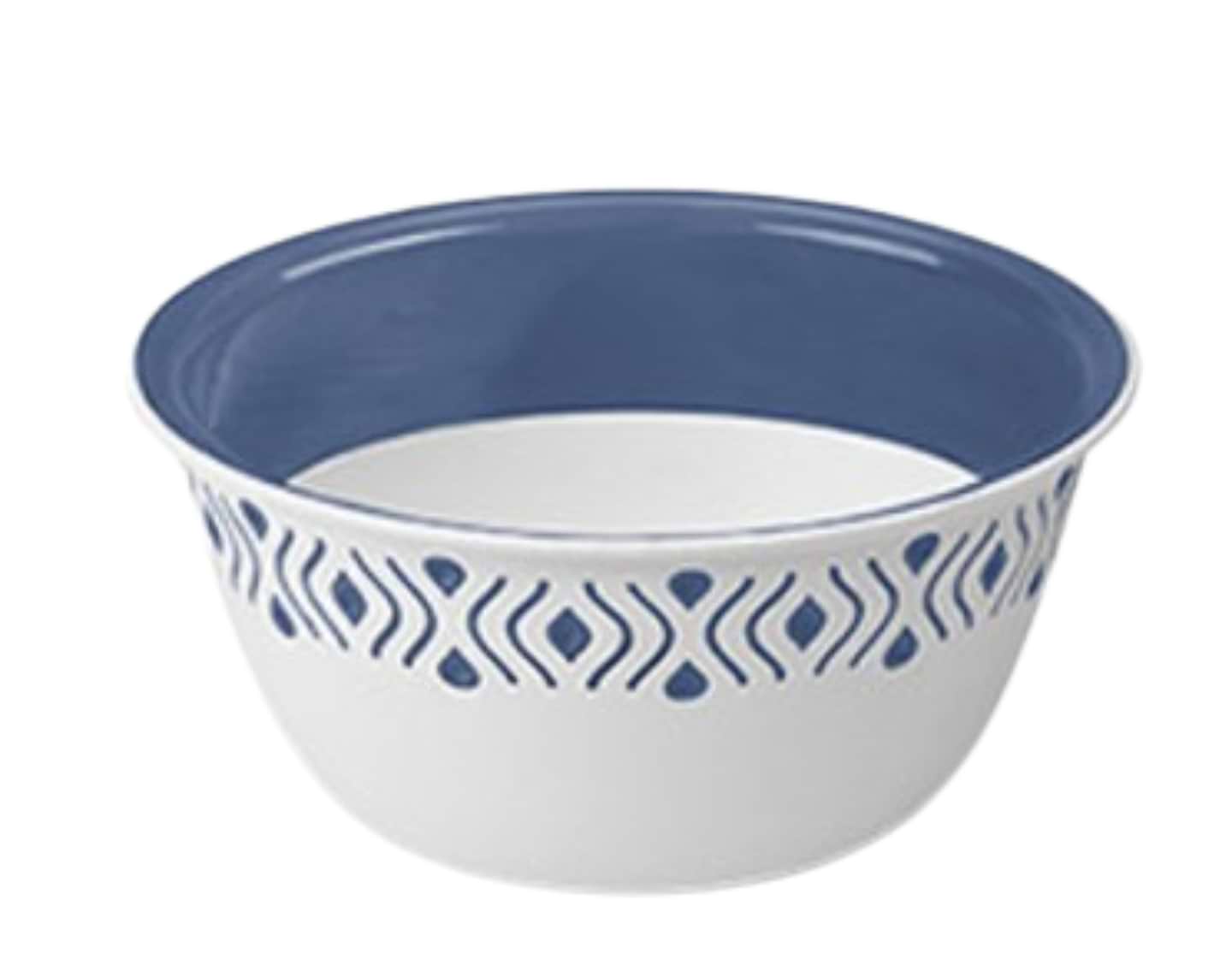 Миска
 Stefanplast TOSCA 13 см біло-cиня (54901) - Фото 1