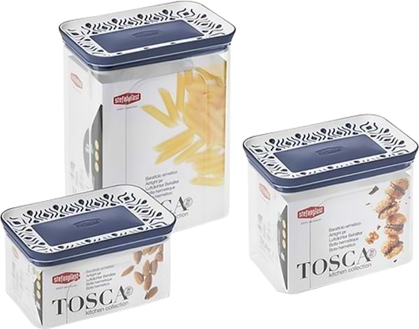 Фото - Набір ємностей для зберігання Stefanplast TOSCA (55684)