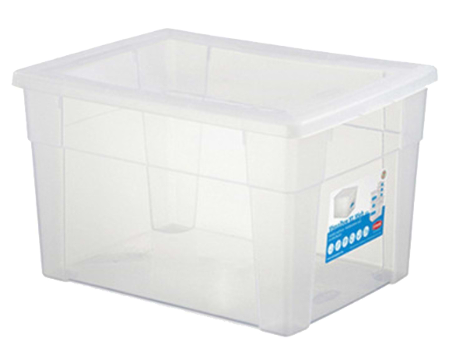 Ємність для зберігання Stefanplast Visualbox XL з кришкою 20 л (13055) - Фото 1