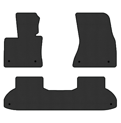 EVA коврики в салон авто EVAtech для X6 (F16) BMW 2014-2019 2 поколение SUV EU (BM334ZB3BW6RBB)