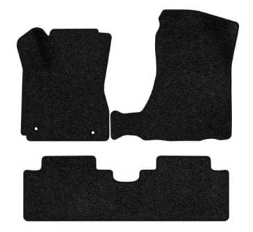 Килимки ворсові в салон авто EVAtech Standard для Hyundai Tucson (JM) AT 2004-2010 1 покоління SUV Korea чорний кант HY43594ZD3TL2VEB