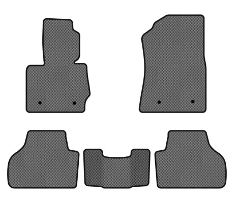 EVA килимки в салон авто EVAtech для X3 (F25) BMW 2010-2017 2 покоління SUV USA BM31393CB5BW4RGB