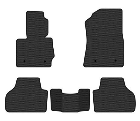 EVA коврики в салон авто EVAtech для X3 (F25) BMW 2010-2017 2 поколение SUV USA BM31393CB5RBB