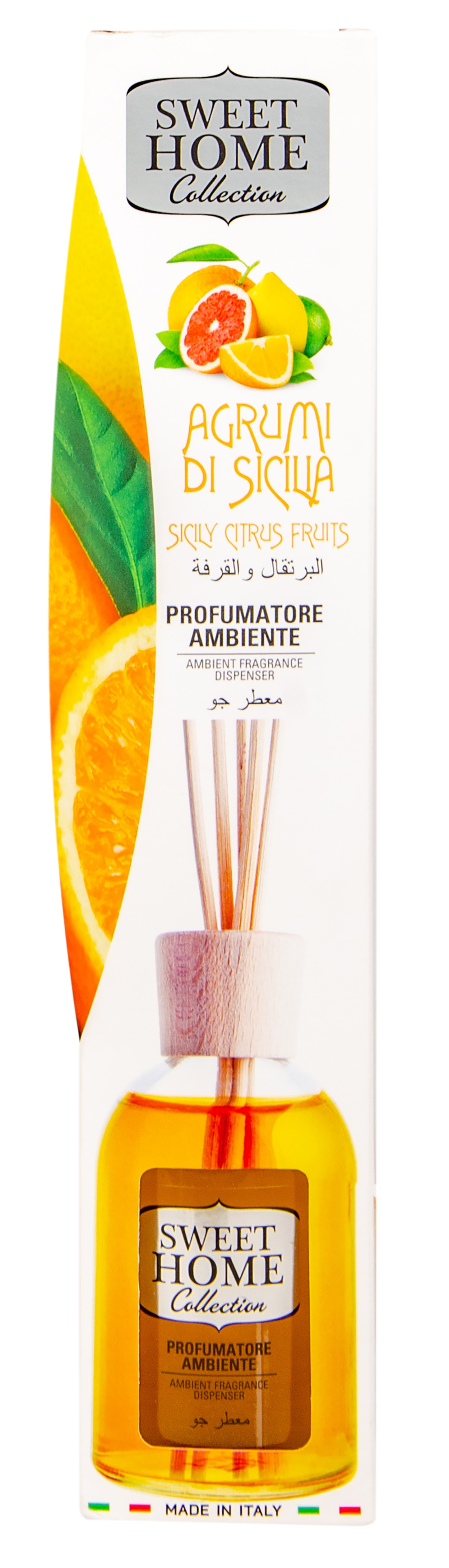 Аромадифузор Sweet Home SICILY CITRUS FRUITS 100 мл (SACSCF100) - Фото 1