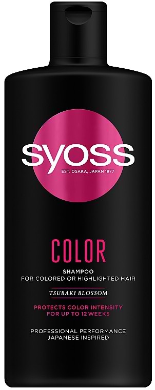Шампунь жіночий SYOSS Color з Квіткою Камелії для забарвлених і тонованих волосся 440 мл (9000101276916) - Фото 1