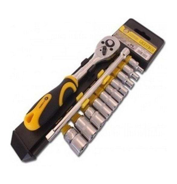 Набір торцевих голівок Сталь T-1214 12 шт. 1/4 (70000)