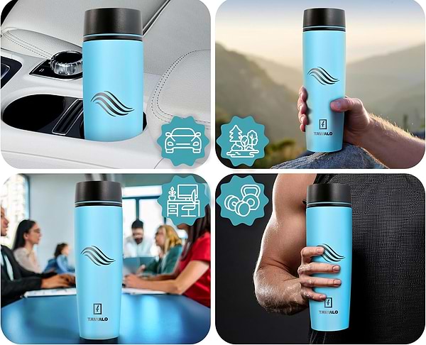 Фото - Термокружка Tavialo 460 мл Blue (190460104)