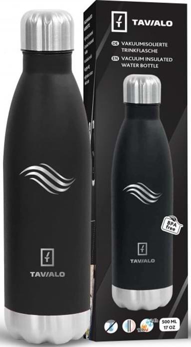 Фото - Термопляшка Tavialo 500 мл Black (191500101)
