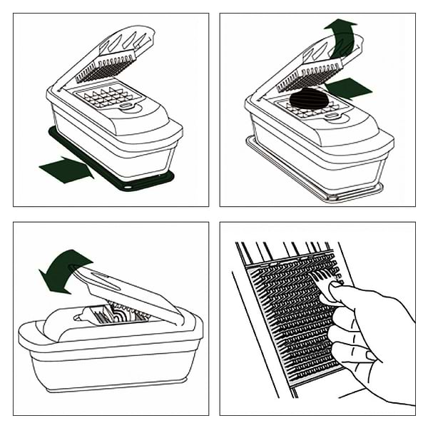 Фото - Овочерізка Tavialo Pro Glass 16 в 1 (193100008)