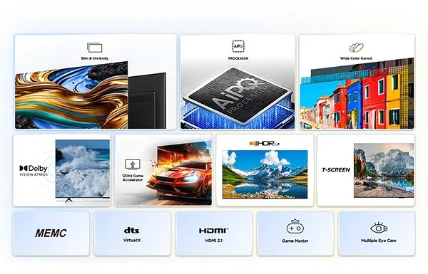 Фото - Телевізор TCL 50P755