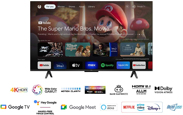 Фото - Телевізор TCL 50P755