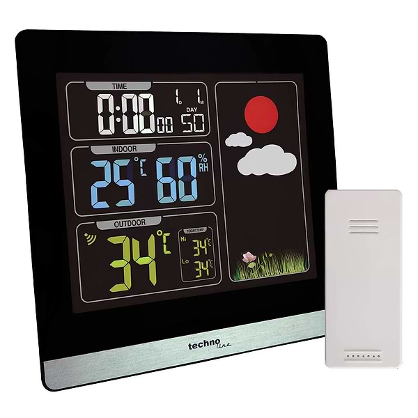 Фото - Метеостанція Technoline Black (WS6448)