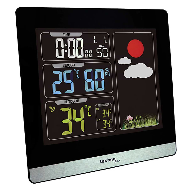 Фото - Метеостанція Technoline Black (WS6448)