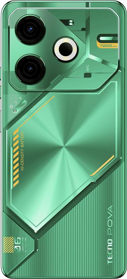 Фото - Смартфон Tecno Pova 6 Neo 8/256GB Comet Green (LI6)