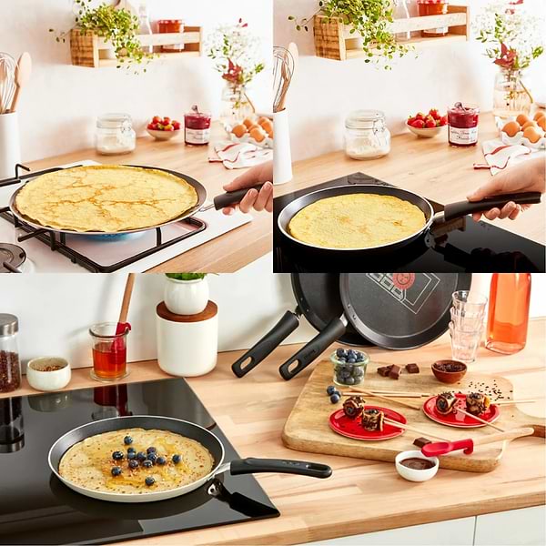 Фото - Сковорода для млинців Tefal C3123853 Halo 25 см