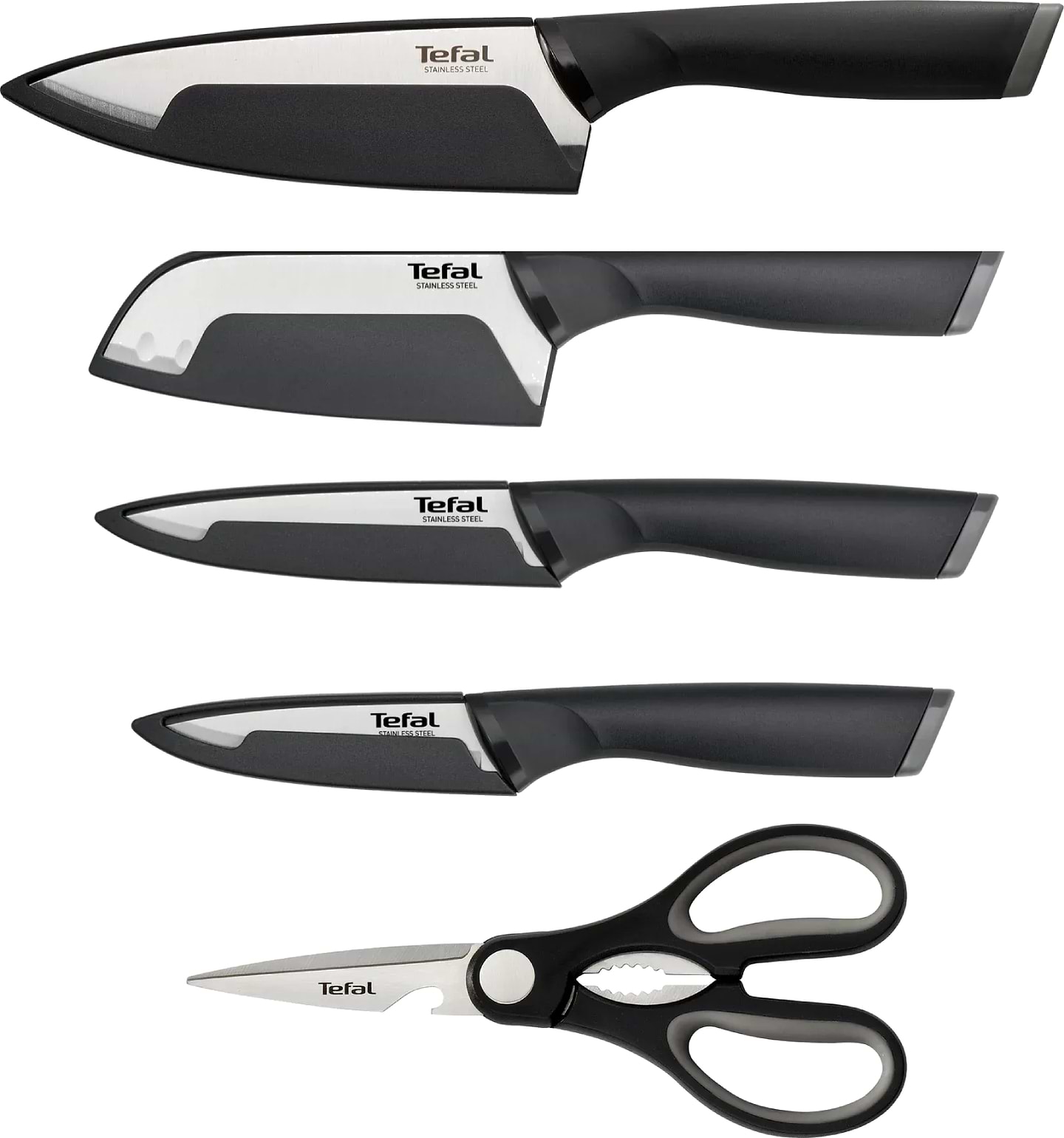 Набір ножів Tefal Comfort 5 пр. (K2215S55) - Фото 1