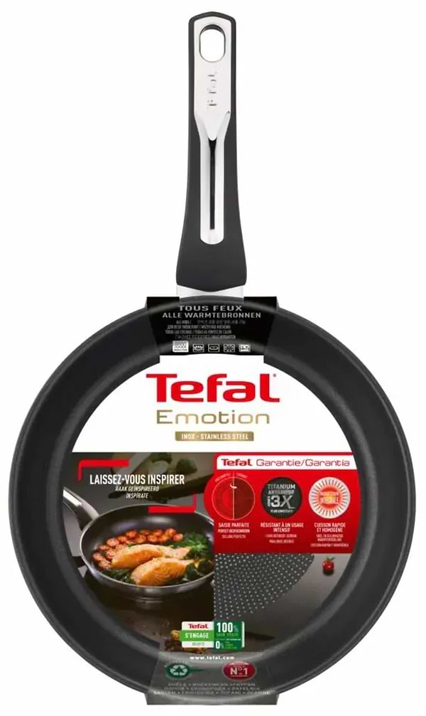 Фото - Сковорода универсальная Tefal E3000104 Emotion 18 см