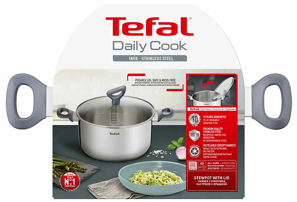 Фото - Кастрюля Tefal G7124645 Daily Cook 5 л
